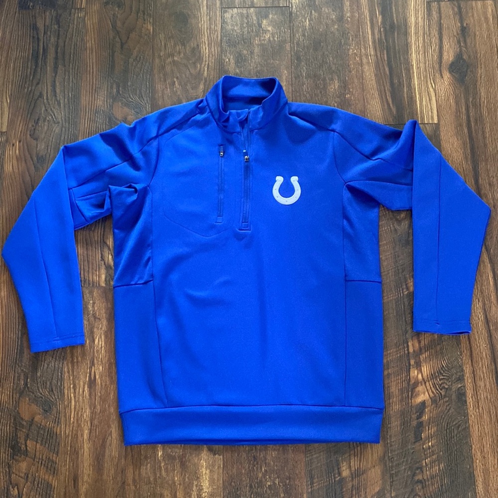 Colts quarter zip sweatshirt. Men’s large.